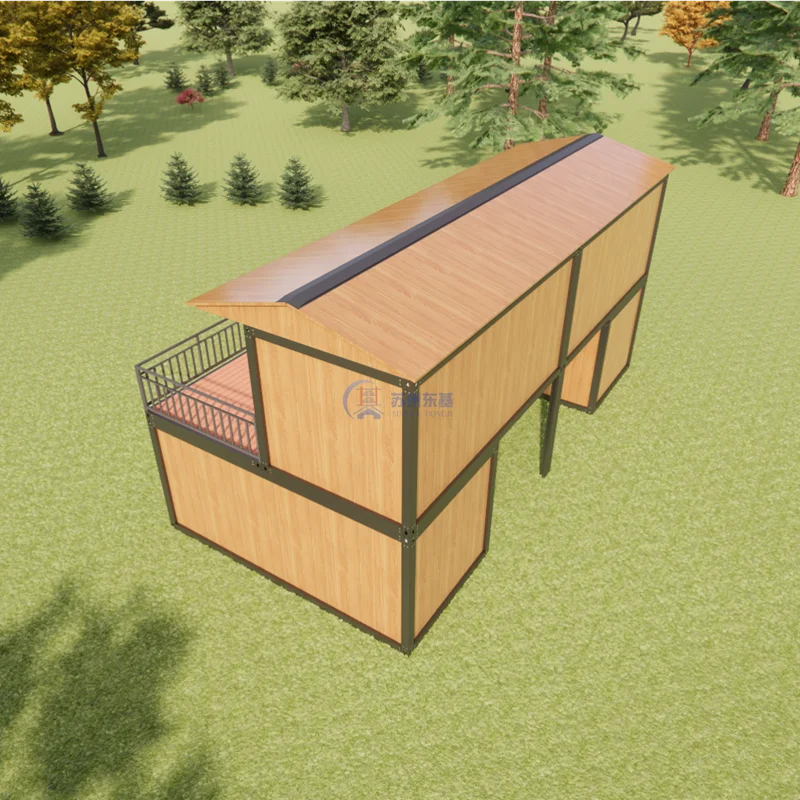 منزل حاويات معياري فاخر بحجم 40 قدم و20 قدم، منزل تخييم جاهز، منزل حاويات قابل للفك، منزل صغير جاهز قابل للفك