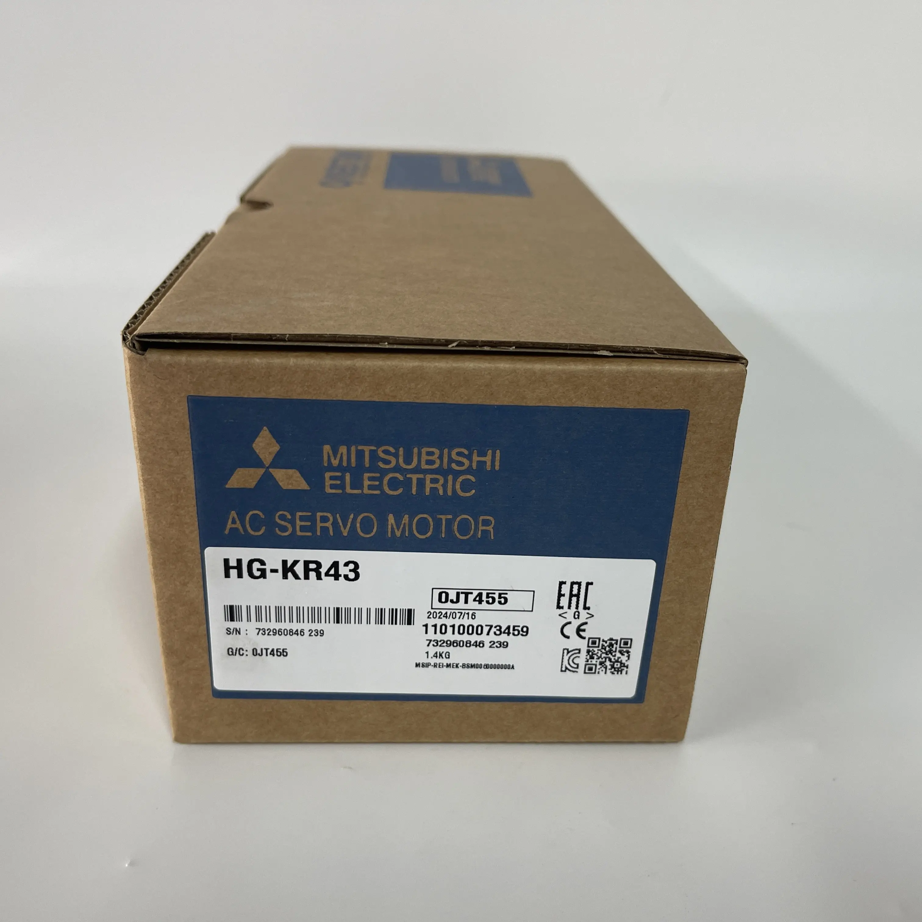 Mitsubishi AC Servo Motor HG-KR43