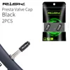 Presta Valve Cap BK 2pcs