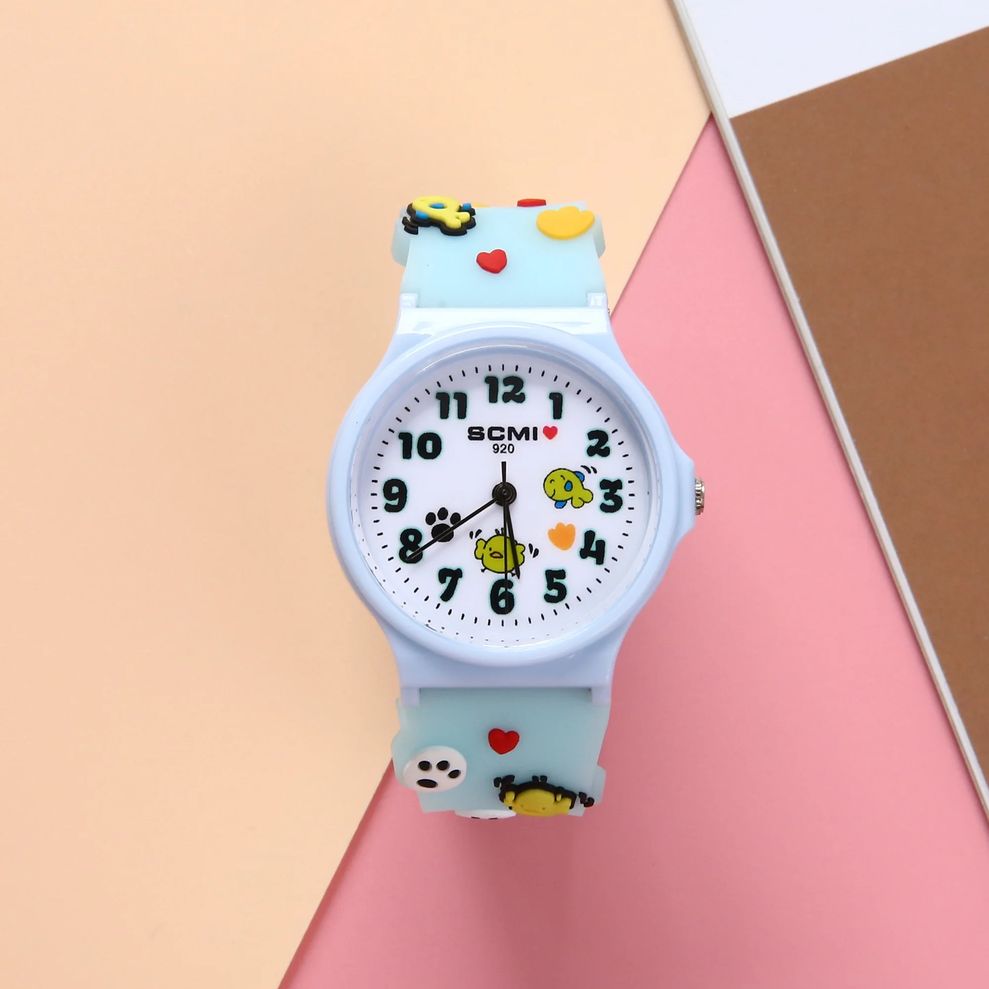 Charming 3D Cartoon Kids' Quartz Watch
