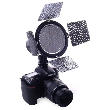 Professional YN216 Video LED Video Light Camera Video Light With 4 Color Plates for Canon DSLR Photographic Lighting detail image