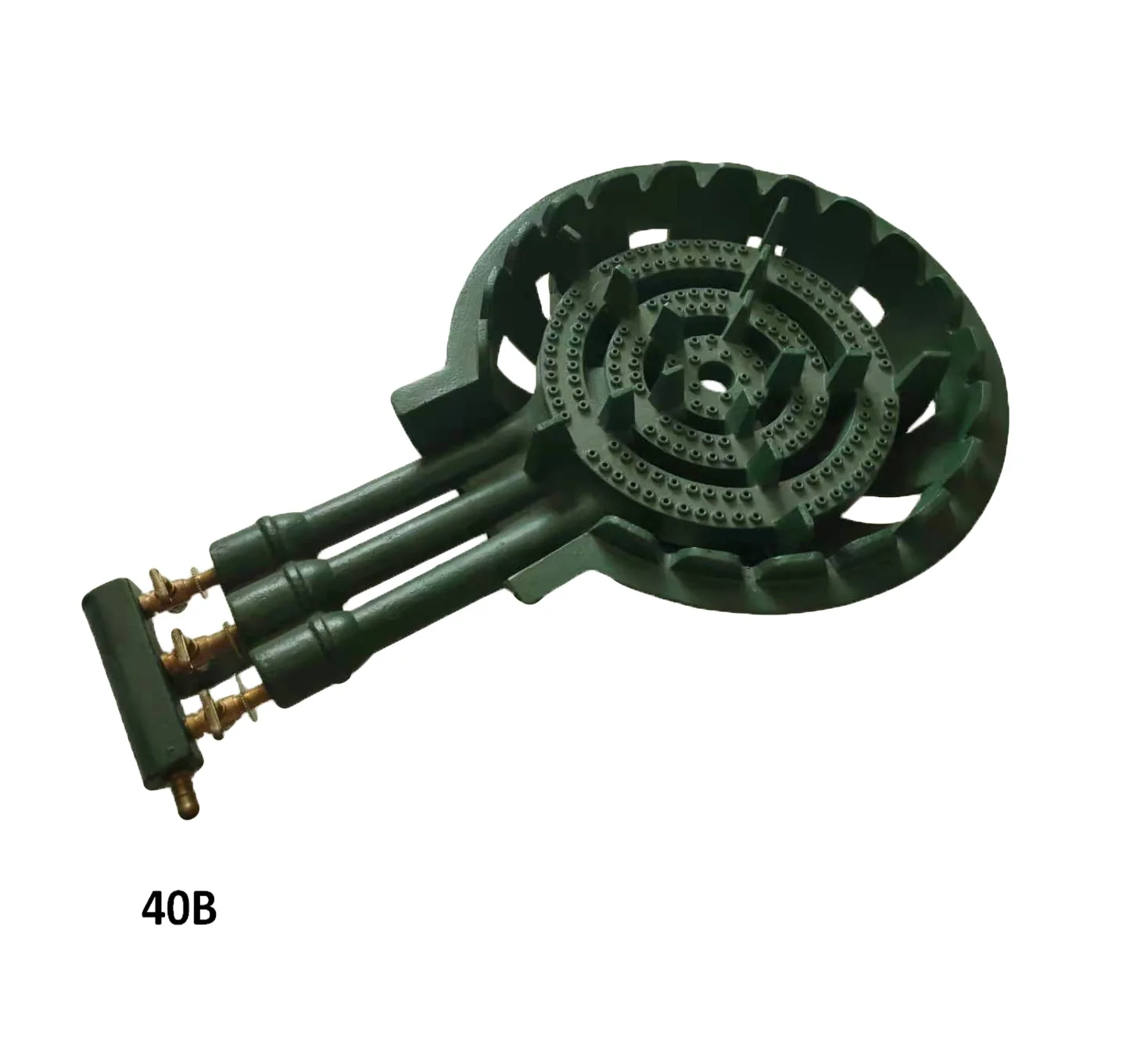 commerical gas stove 3 rings cast iron burner gas cooker