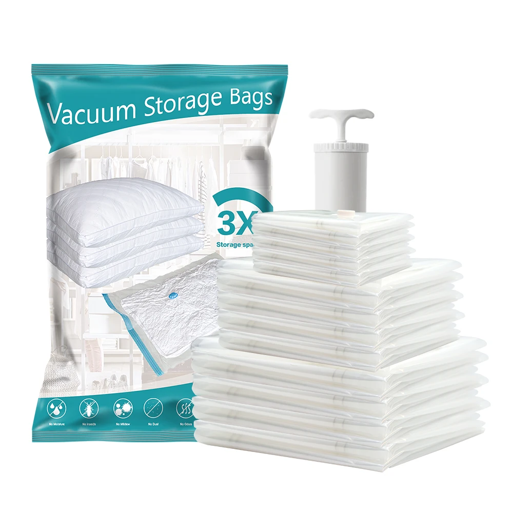 AirBaker 6 Jumbo Vacuum Storage Bags, Space Saver Bags for