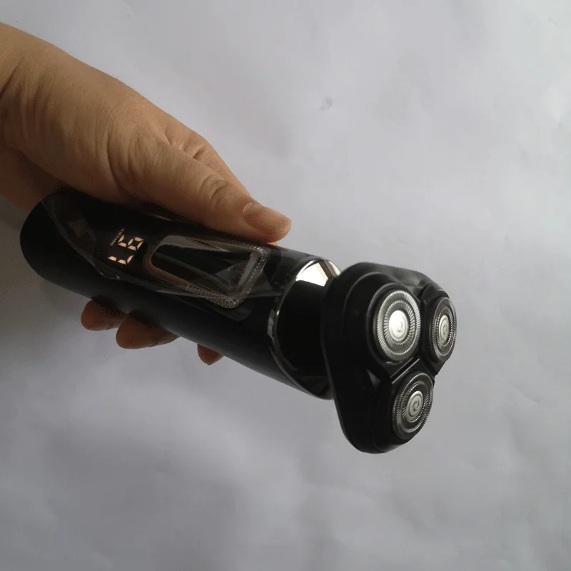 4 в 1 Amazon, Лидер продаж, устройство для удаления волос на лице, водонепроницаемая Вращающаяся бритва с USB, триммер для бороды, носа, волос, электробритва для мужчин