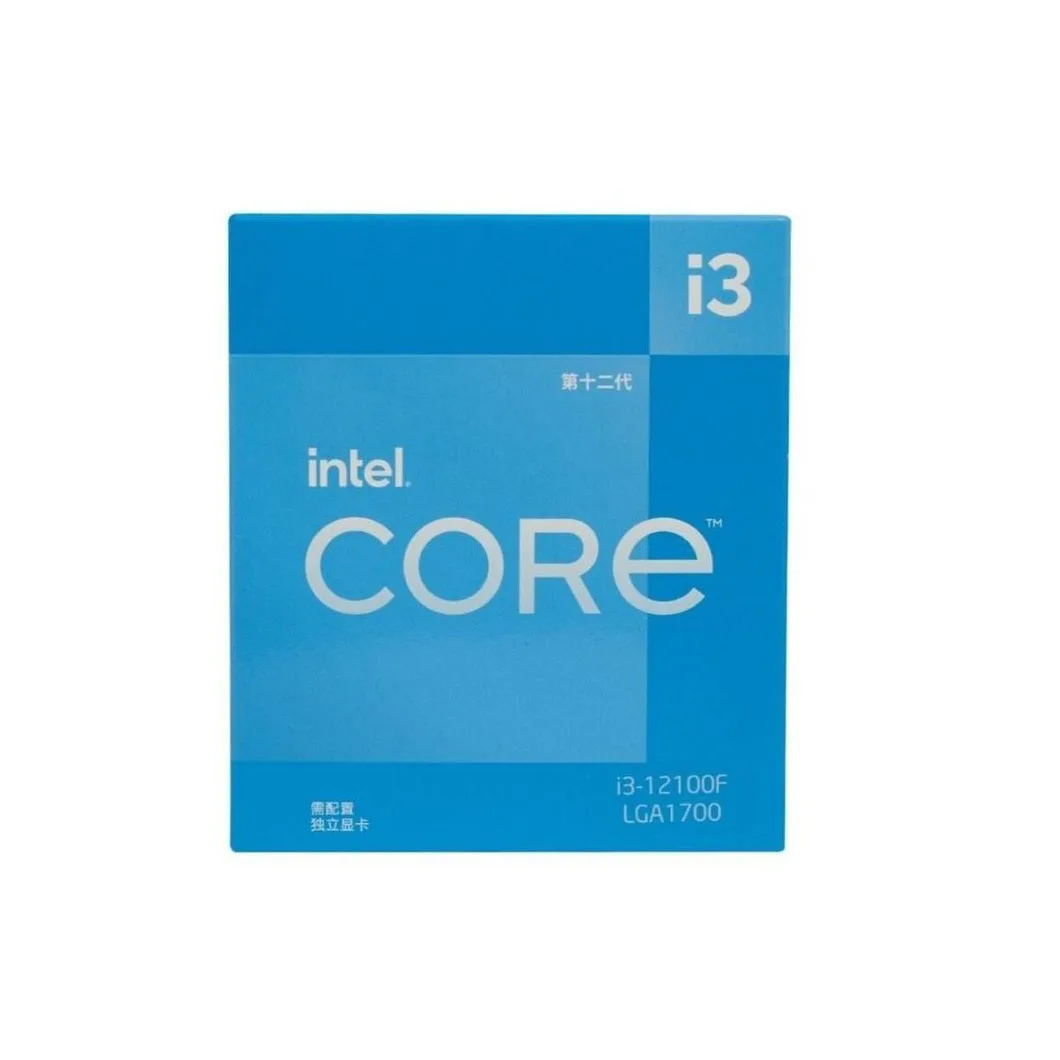 New Core I3-12100f 58W LGA 1700 3.3 Ghz 128GB CPU Processor
