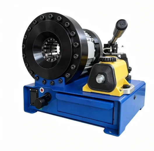 TEBAK Portable Manual Hydraulic Hose Crimper, Oil Pipe Crimper, Auto Repair Hose Clamping Equipment