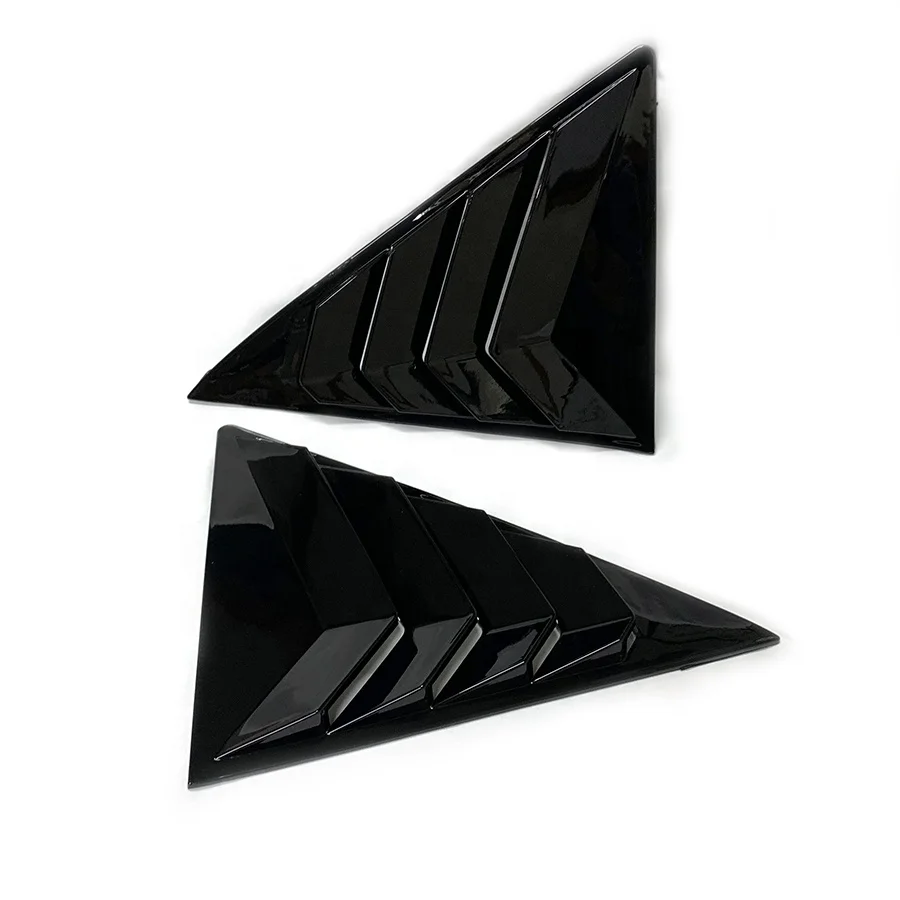 For Camry 2012 - 2017 Car Side Rear Window Louver Shutter Cover Trim with Air Shutter - Body Kits