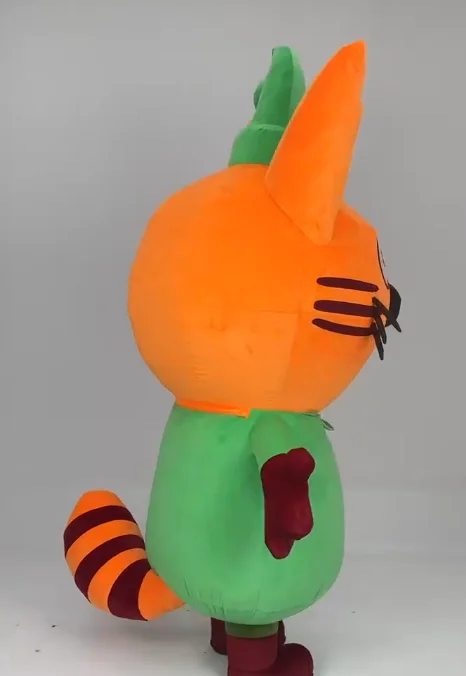 Customizable Inflatable Giant Cookie Cat Mascot Costume Wild Animal Mascot Costume for Events Party Cosplay