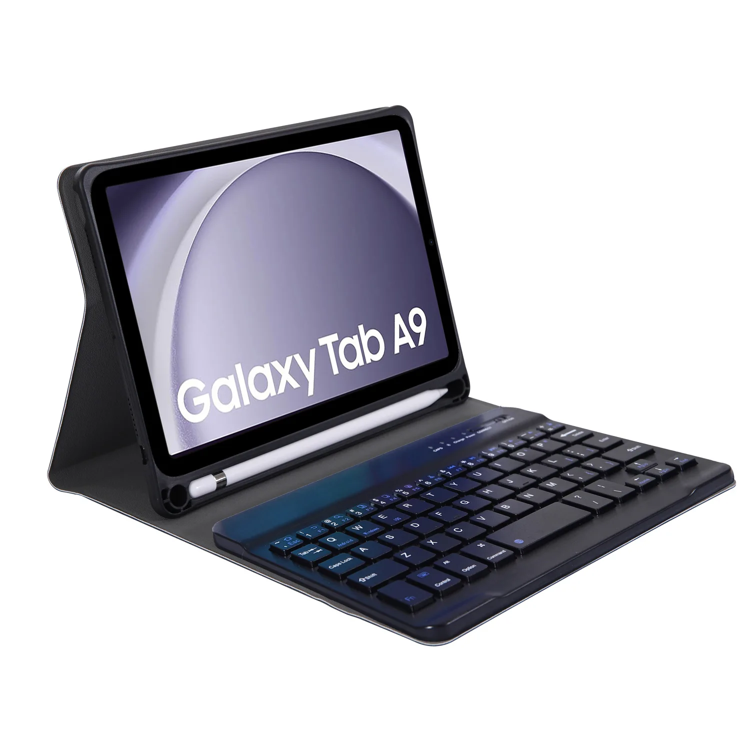 Keyboards for Samsung Tab A9 Plus SM-X216 X210 11 Inch 2023 Magnetic Tablet Cover With Pen Slot Wireless Keyboard Case