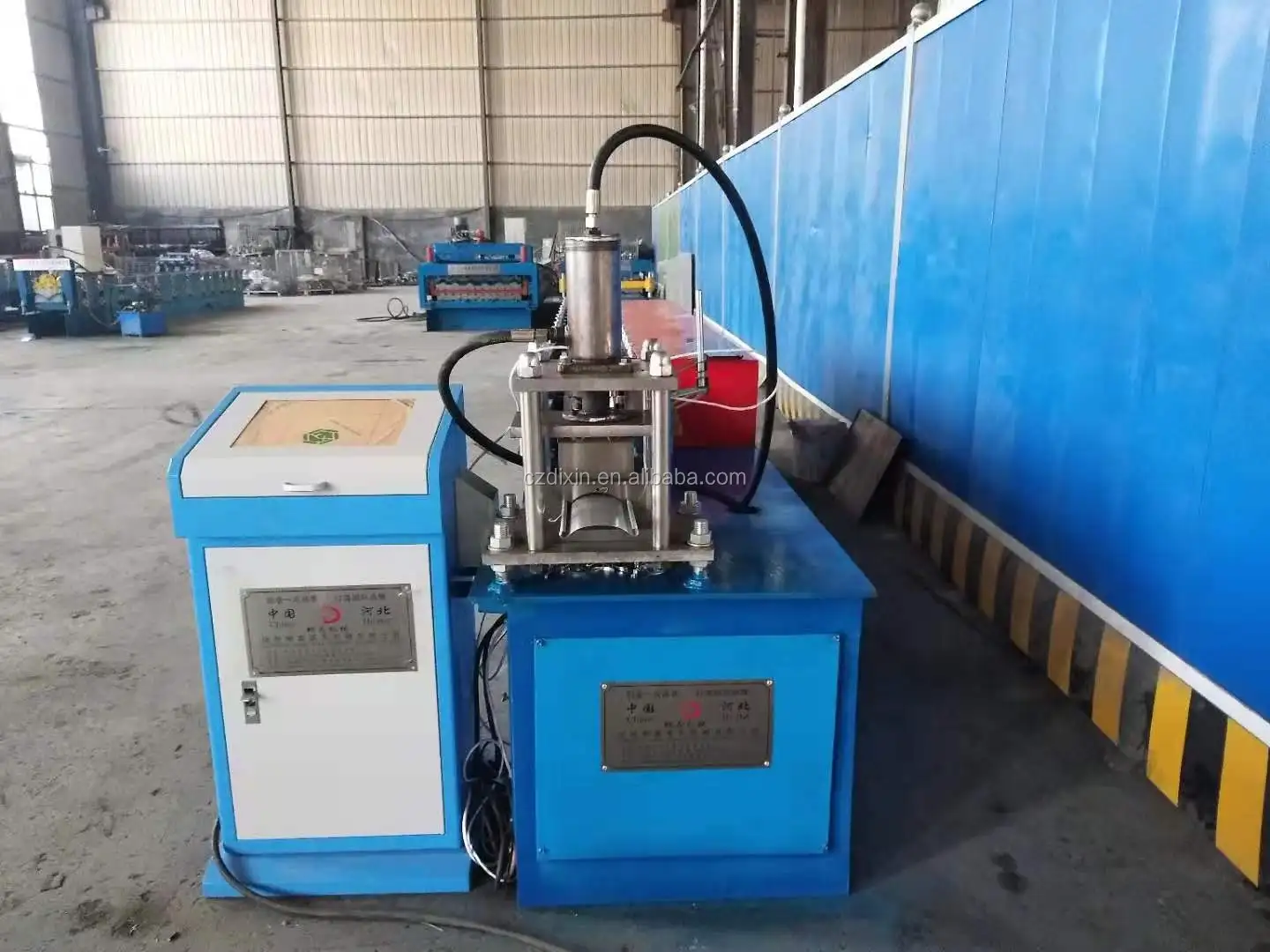 Delta PLC Control Automatic Metal Roller Shutter Door Roll Forming Machine