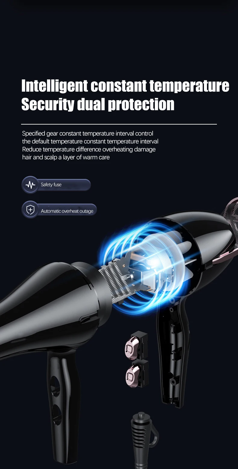 Straight Hair Dryer 3C Electronic Consumer Products Manufacture