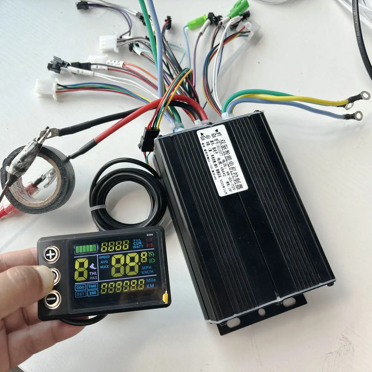 12MOSFET Dual Motor Driven Electric Scooter Parts - PHOEBEVPARTSTOLS