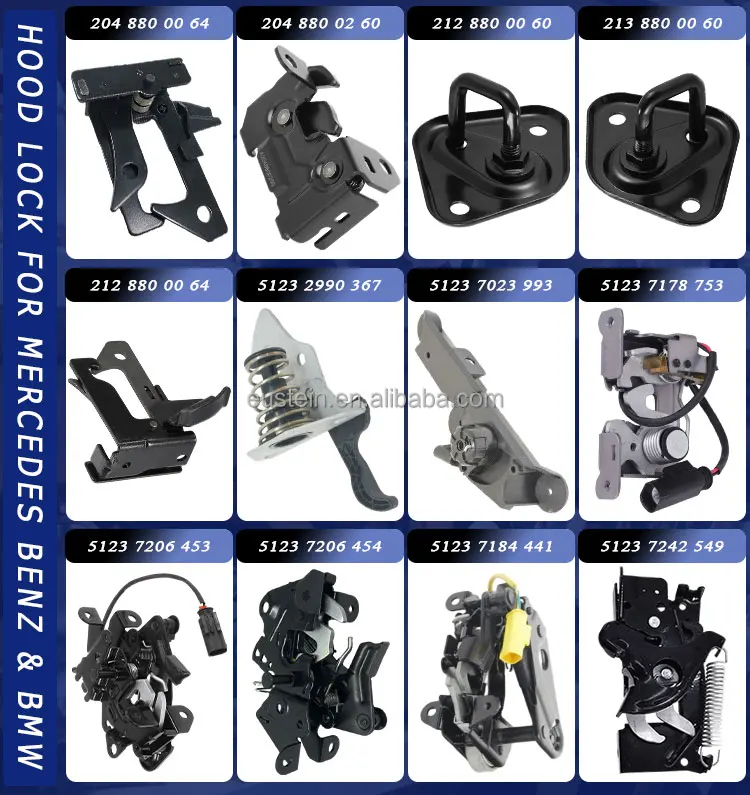 meroページ 【481】 Mercedes Benz W204 Hood Lock - Reliable Safety Solution