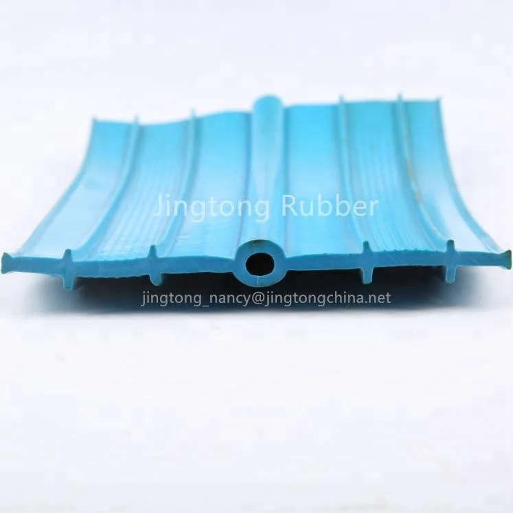 Buried Rubber Waterstop Pvc Plastic Water Stop for Wall Junction Center Buried Pvc Waterstop with Center Bulb