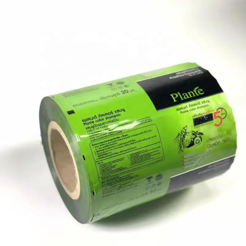 Custom Laminate Aluminum Foil Plastic Food Packaging Laminating Film Roll For Food Packaging Plastic Roll Film