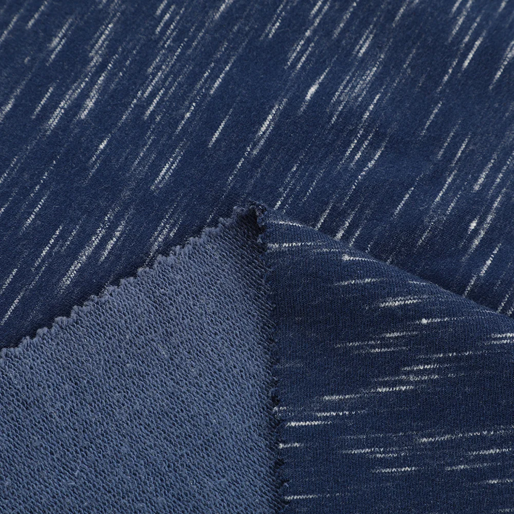 High Quality 70% Cotton 30% Polyester TC French Terry Knitting Fabric Shorts for Hoodies factory