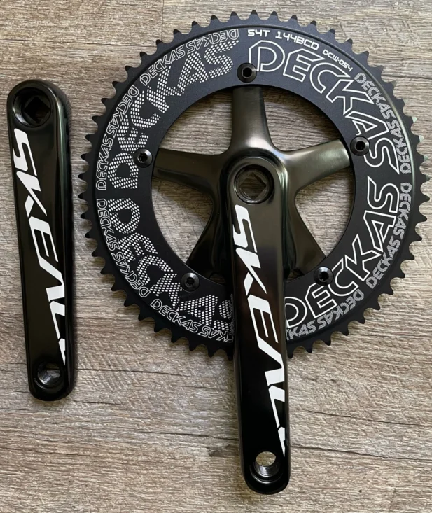Deckas 144BCD Fixed Gear Chainring for Track Bikes - Lightweight