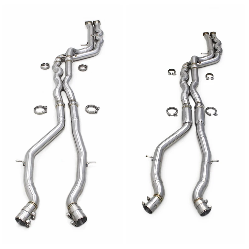 BMW M3/M4 (F80/F82) S55用 ダイレクトフィット 2.5インチ等長ミッド