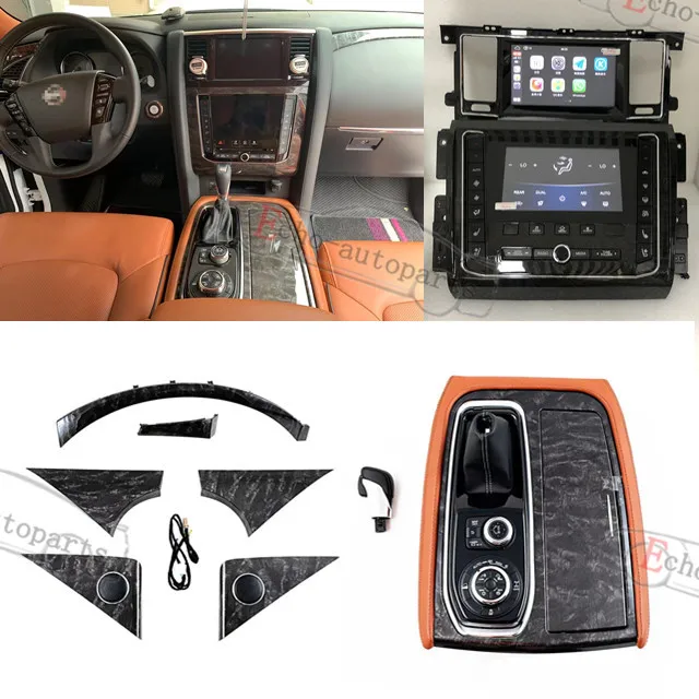 New Arrived!! Patrol Y62 Interior Upgrade Kit Interior Facelift Kit For Patrol. Old Change To