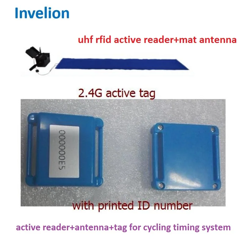 Race Chip Car Timing System 2.45ghz Active Rfid Decoder Reader Karting Racing Race Transponder for Motorcycle/skiing/MTB Race