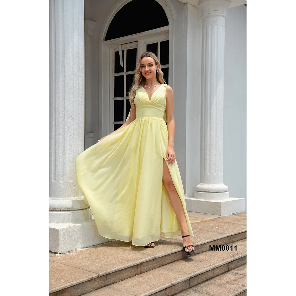 sachin and babi light blue dress Yellow Dresses main image 1