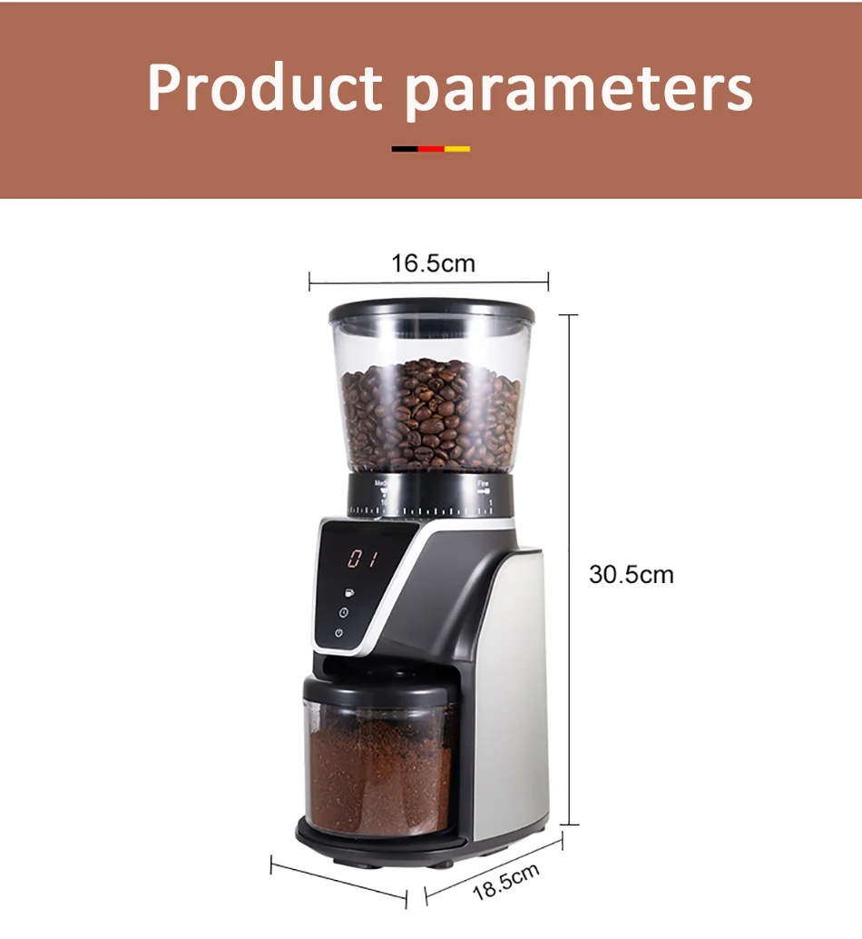 Professional Spices Mill Espresso Machine Coffee Grinder Electrical