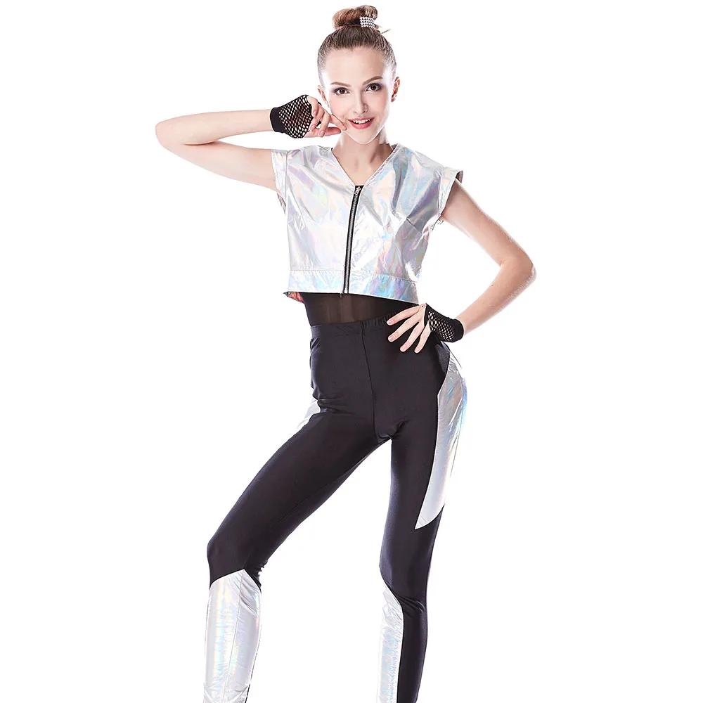 Black White Street Dance Clothes Suit Female Adult Cool Hip Pop Jazz Game  Stage Costumes - Buy Spain Dance Costumes,Flash Dance Costume,Cowgirl Dance  Costume Product on 