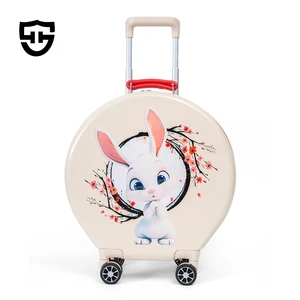 Hot Sale 22 Inch Mini Travel Luggage Cartoon Style Lightweight and Waterproof Portable ABS+PC Material Suitcase