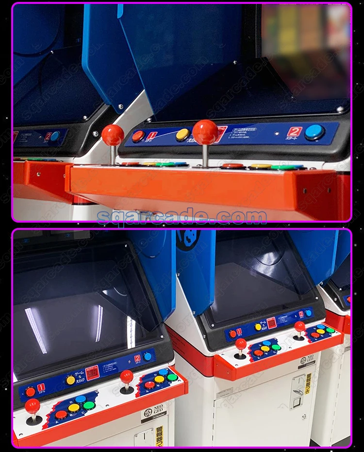 Indoor 19-inch Classic Retro Upright LCD NEOGEO Arcade Game Machine ...