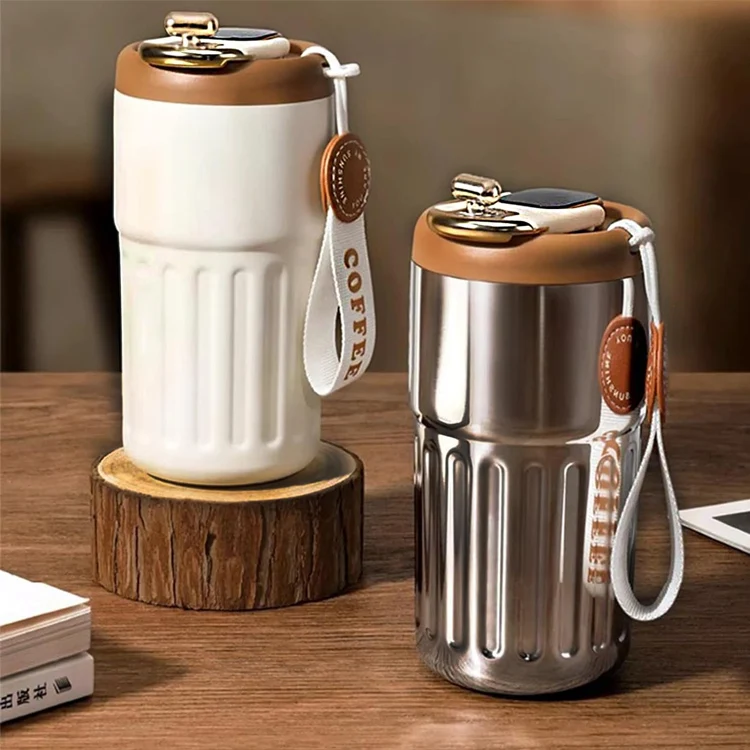 Custom Logo Led Smart Temperature Control Thermal Travel Coffee Mug Cups With Built-In Battery
