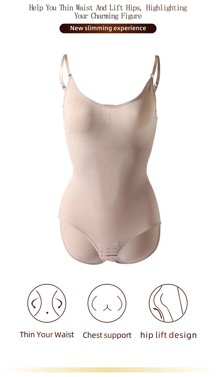 Seamless Full Body Shapewear Open Gusset Good Elastic Buy Full Body