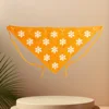 Orange snowflakes