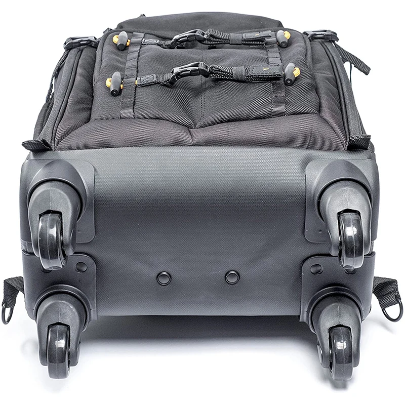 Waterproof Camera Trolley Bag 1680d Luggage Camera Backpack Laptop