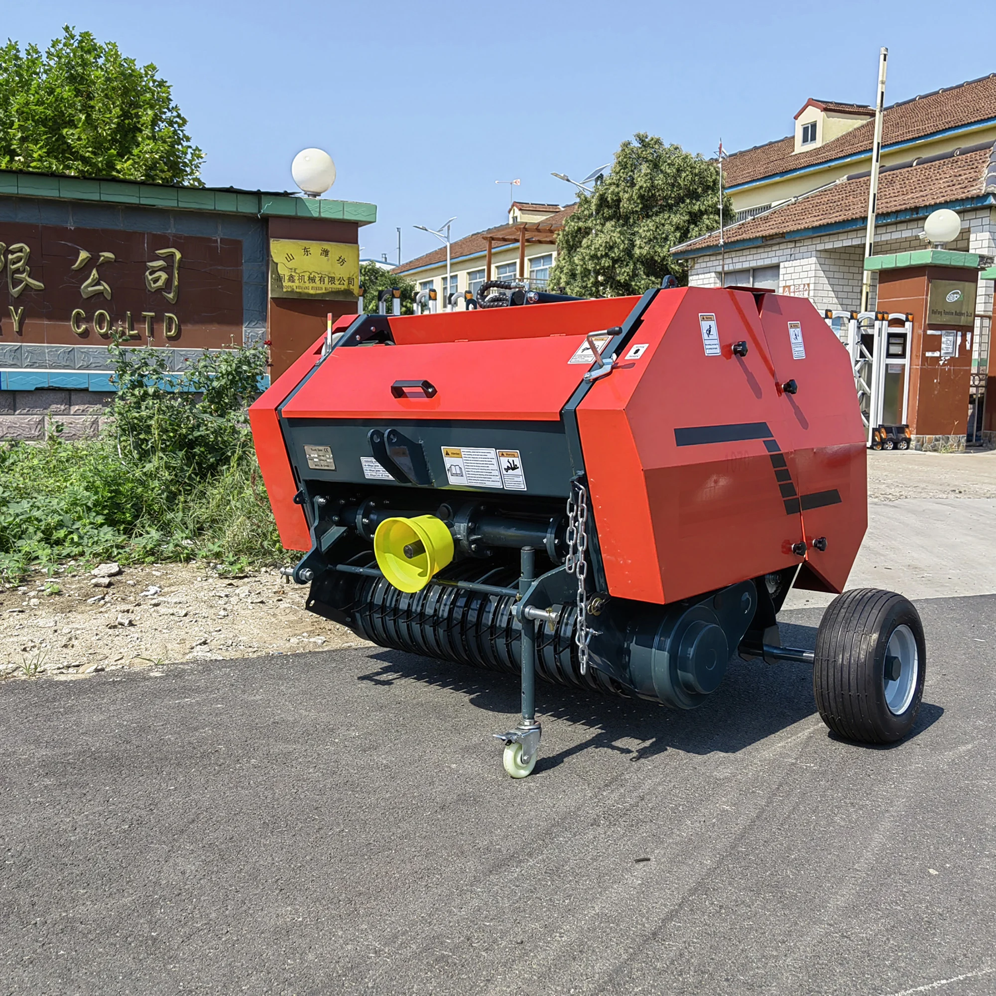 High Efficiency Twine Type Hay Baler Machine for Sale