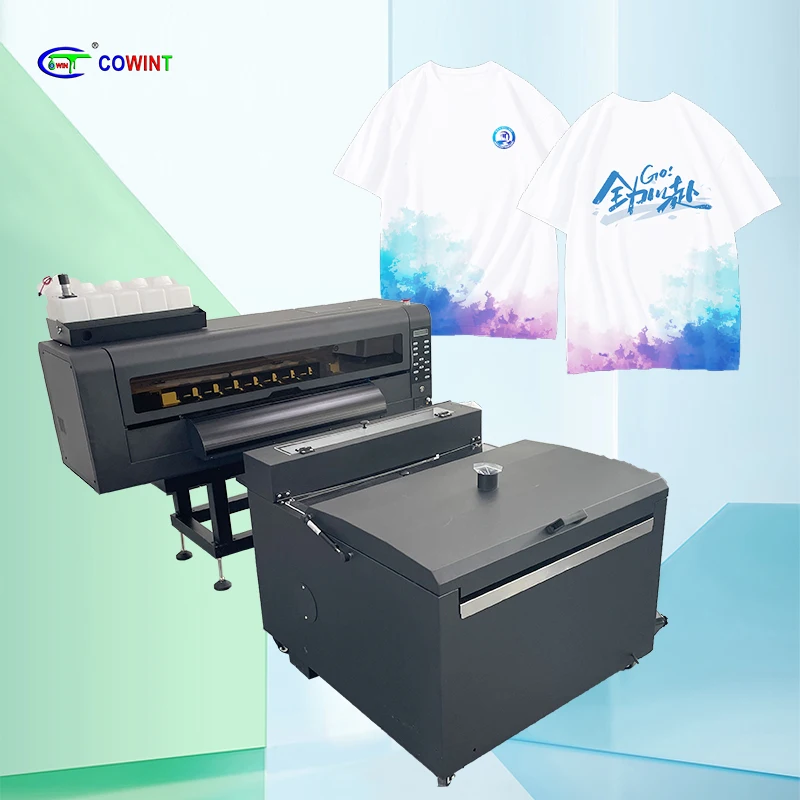 Cowint 2023 Новый Стиль a1 60 см все в одном xp600 струйный принтер для переноса дтф с порошковой встряхиванием и