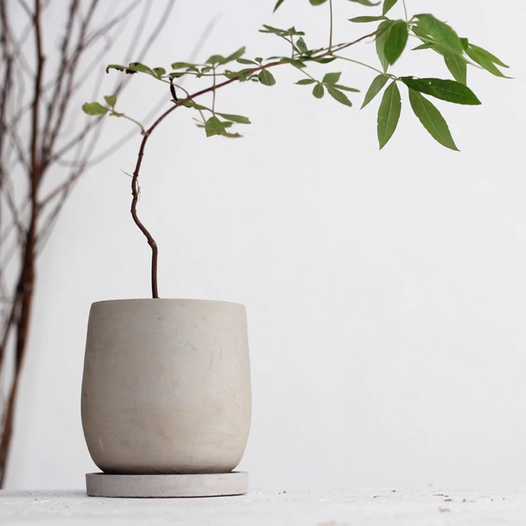 Making Cement Flower Pot Maker Machine Decoration Pot Plant