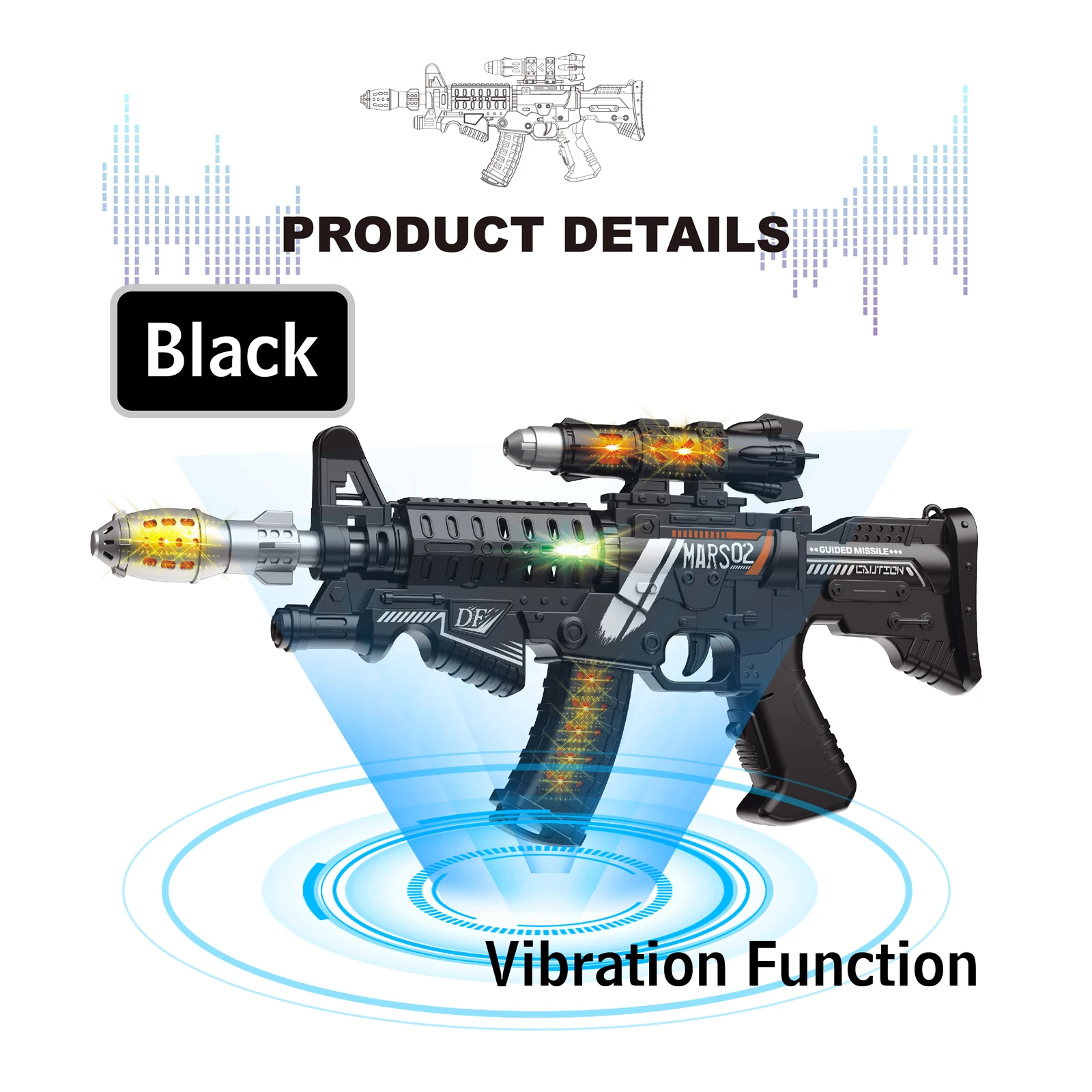 Guaranteed Quality Proper Price Electric Custom Super Electric Plastic Toy Gun Parts