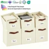 Beige (Tela no tejida de 80g + Ventanas con etiqueta)