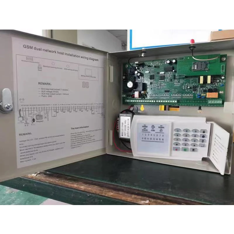 Dual network arm outlet controller