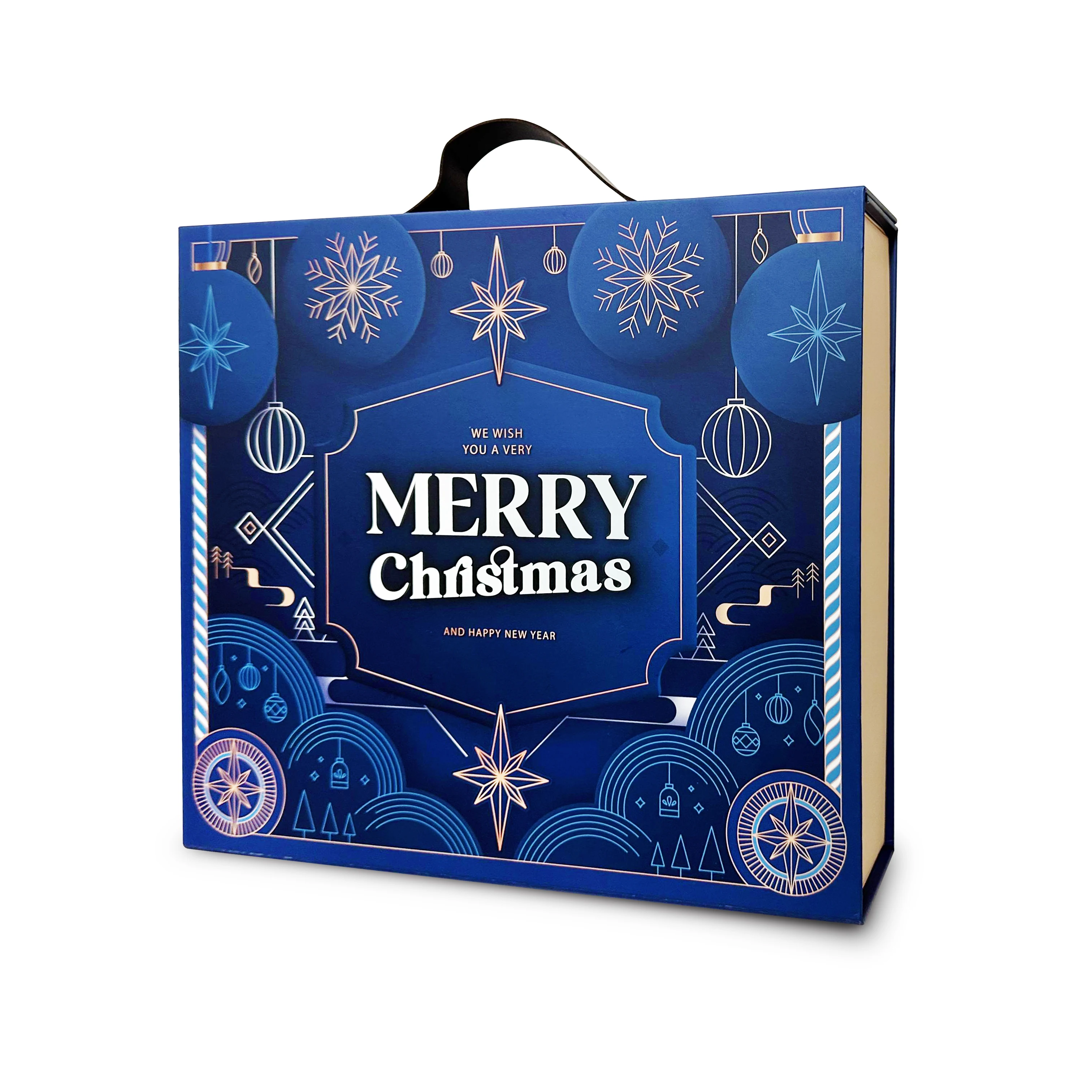 2023 Advent Calendar Box Factory Print Cardboard Gift Paper Packaging Custom Advent Calendar Box