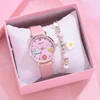Pink(watch+bracelet)