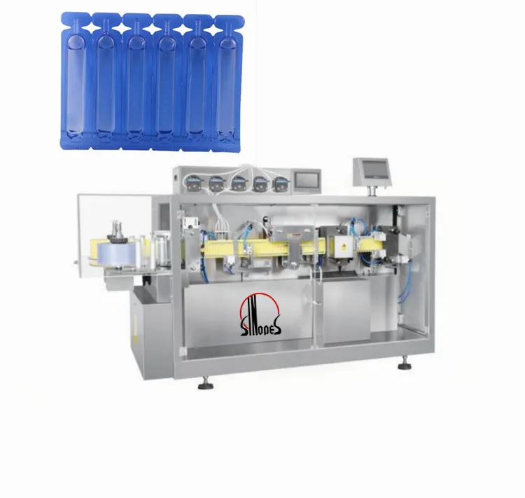 2 сопла автоматическая BFS пластиковая ампула для наполнения жидкости упаковочная машина