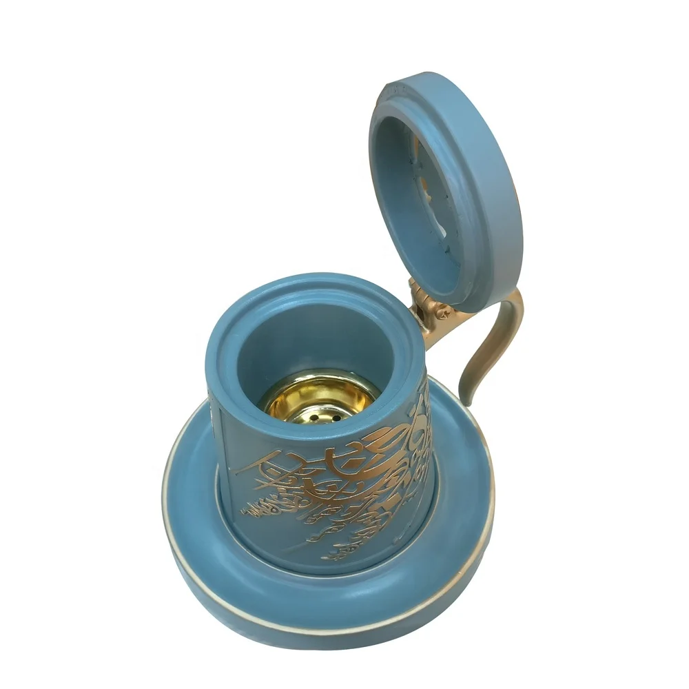 Factory Price Upgrade Design Jamal Collection Mug Shape Ceramic Home Deco Incense burner