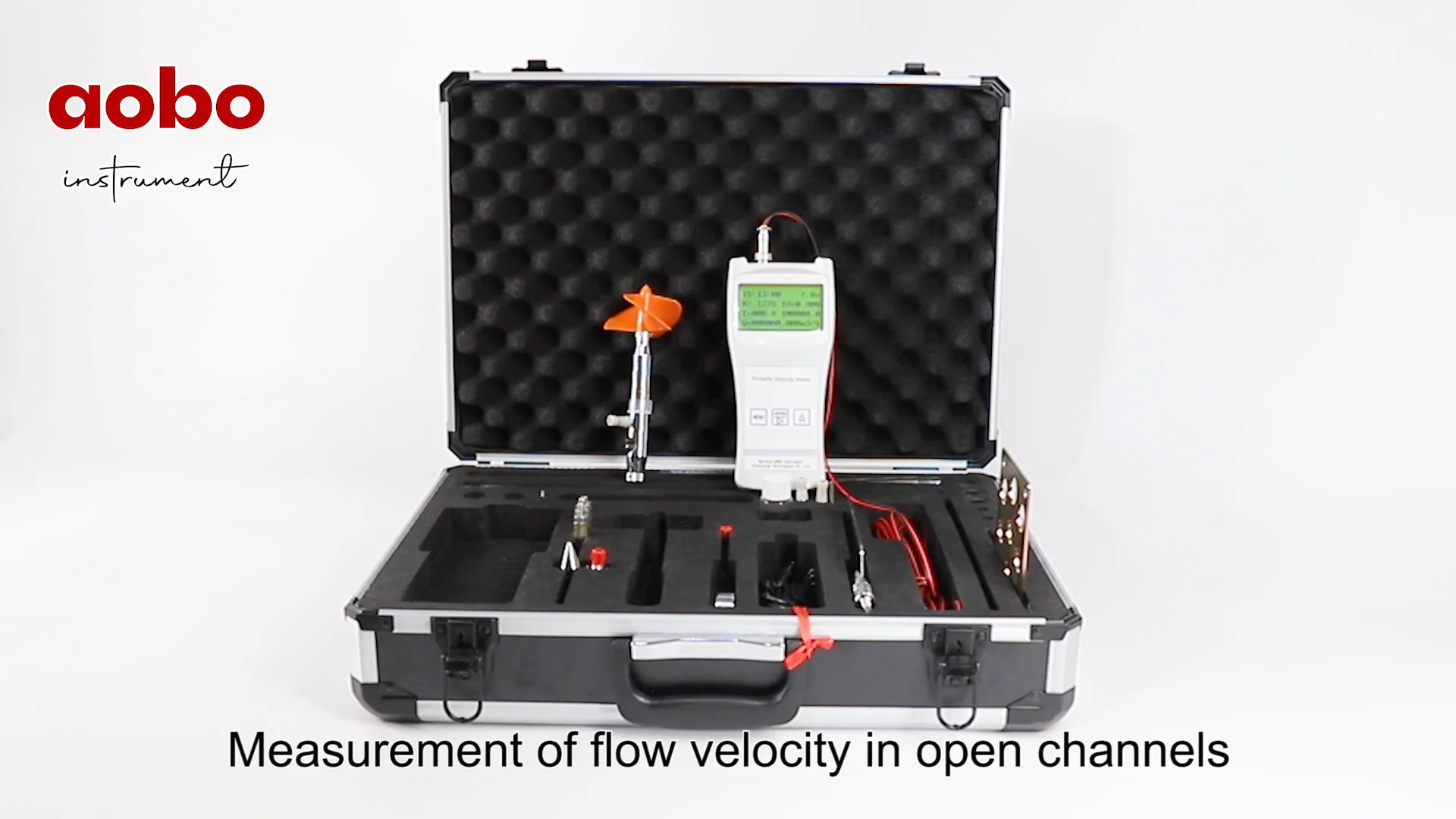 Water Velocity Water Level Spiral Paddle Type Velocity Tester Water ...