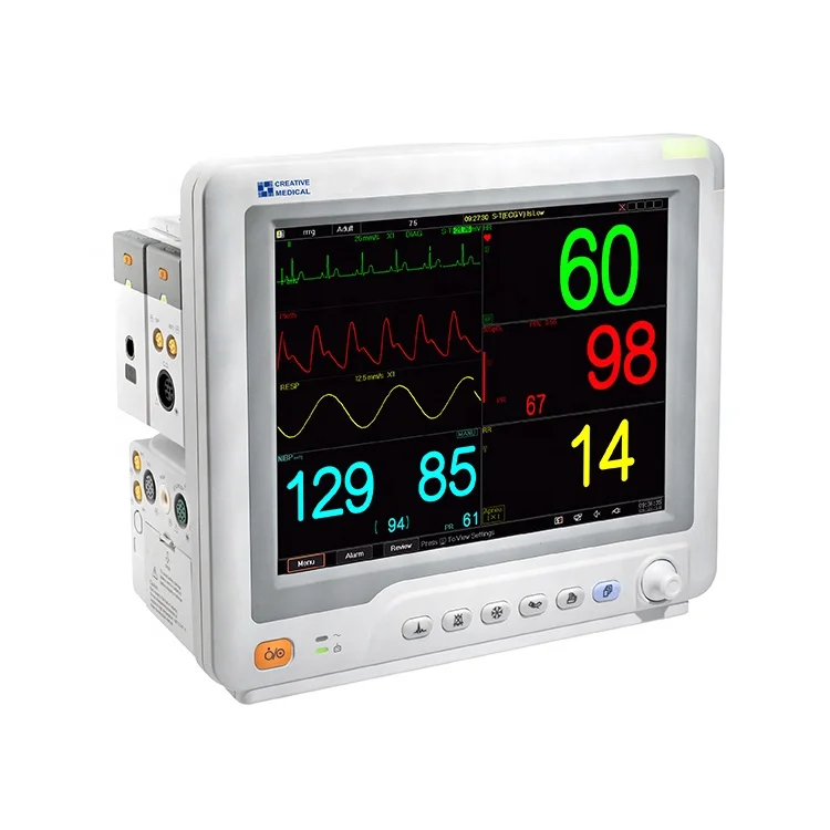 Dual IBP with EtCO2 Dual IBP with Cardiac Output Medical Portable Patient Monitor