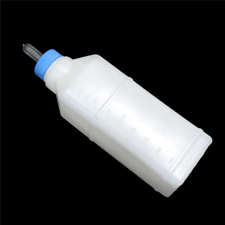850 ML Animal Feeding Bottles Cattle Sheep Pig Calf Milk Bottle Animal Weaning Nipple White Bottle