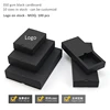Black cardboard