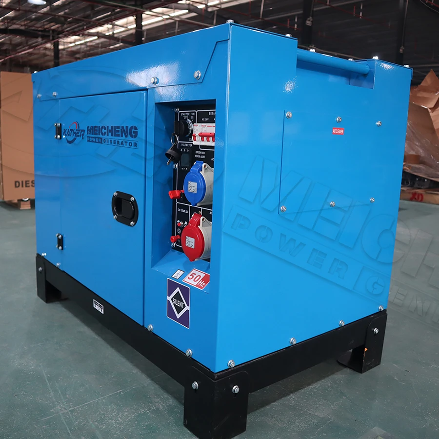 Gjeneratorë elektrikë portativë 10Kw 12Kw 15Kw16kw 20kw 30kw 40kw 45kw Fabrikë gjeneratorësh të lirë rezervë të qetë me dizel Kinë