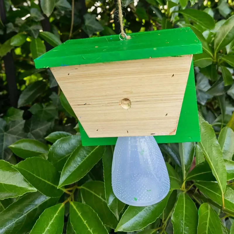 Customized Cabin Style Carpenter Pinewood Wooden Pollen Bee Traps Buy