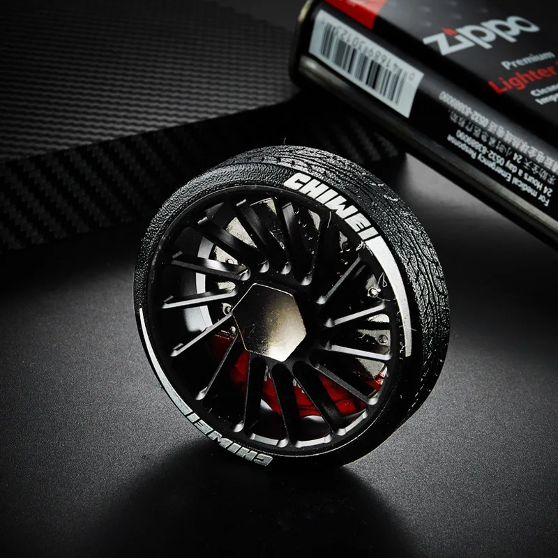 Fashion Tyre Design Edc Metal Anxiety Relieve Car Rims Fidget Spinner